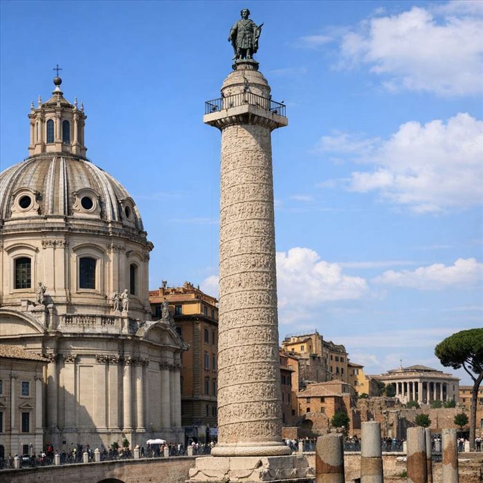 Pourquoi la colonne Trajane est essentielle en histoire de l’art
