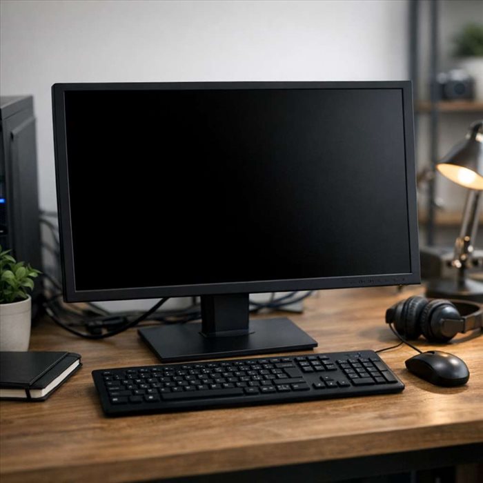 PC allumé mais écran noir : que faire pour le réparer ?
