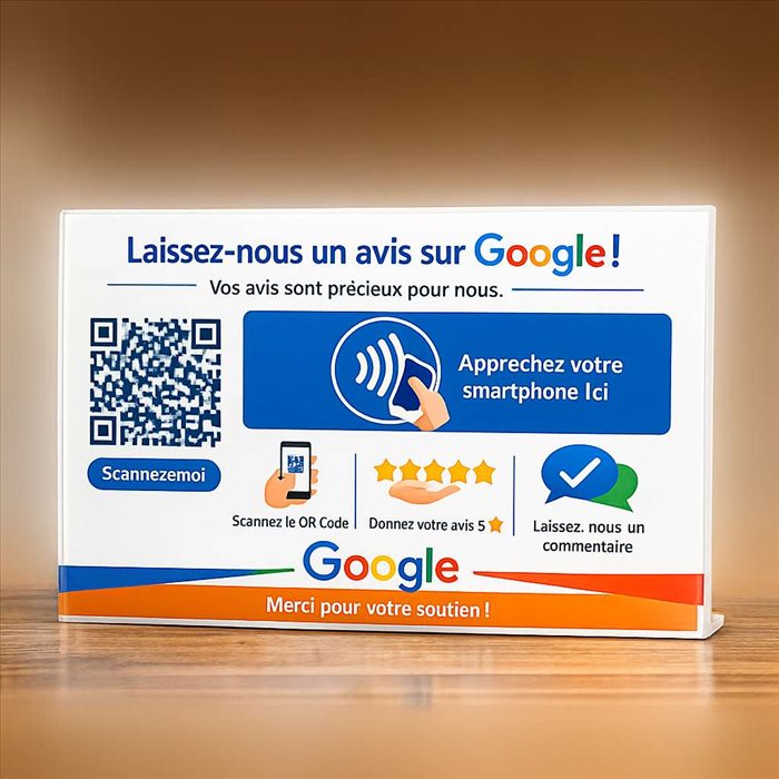 Plaque NFC pour avis Google : nos conseils pratiques
