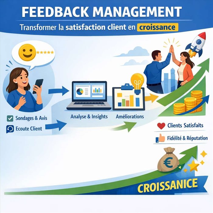 Feedback management : transformer la satisfaction client en croissance